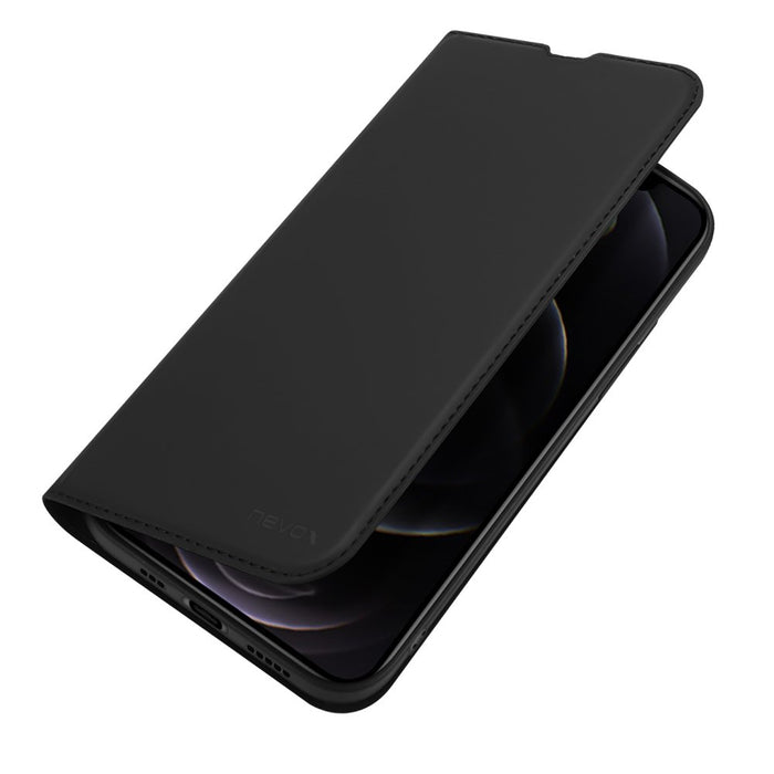 EAN 4250686412147 - nevox 2214 funda para teléfono móvil 17 cm (6.7") Funda cartera Negro imagen 1