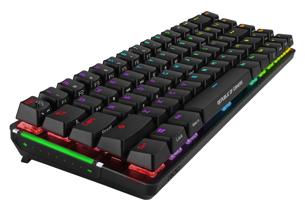 EAN 4711081032014 - ASUS ROG Falchion teclado Juego RF inalámbrica + USB AZERTY Francés Negro imagen 5
