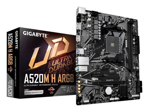 EAN 4719331879822 - GIGABYTE A520M H ARGB placa base AMD A520 Zócalo AM4 micro ATX imagen 1