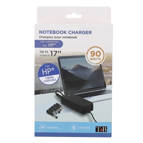 EAN 3303170105221 - T'nB CHNBDH adaptador e inversor de corriente Interior 90 W Negro imagen 3
