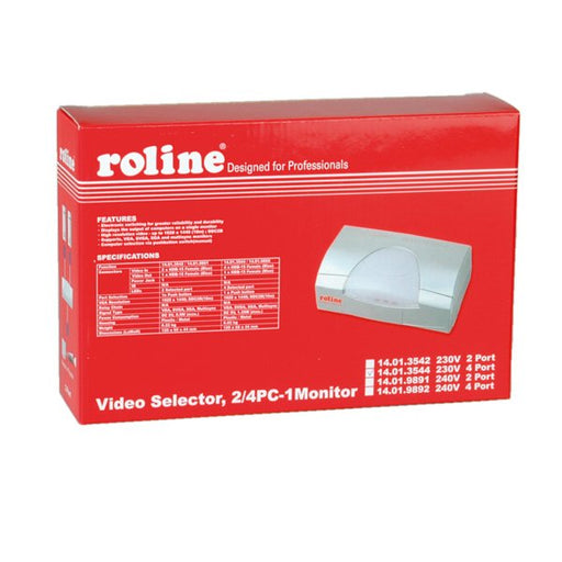 EAN 7611990142224 - ROLINE VGA Video Switch, 4-way imagen 2