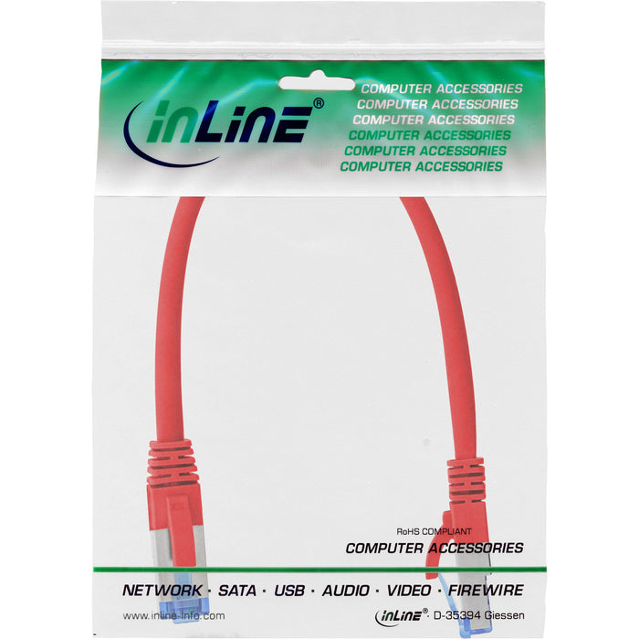 EAN 4043718294404 - InLine 76821R cable de red Rojo 0,25 m Cat6a S/FTP (S-STP) imagen 4