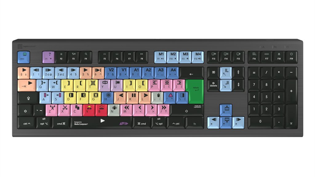 EAN 5707795018979 - Logickeyboard LKB-MCOM4-A2M-UK teclado Juego USB QWERTY Inglés Negro imagen 1