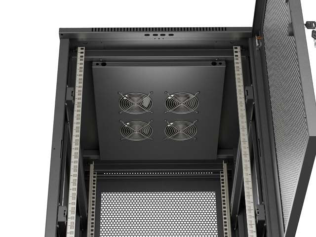 EAN 5901969448290 - Lanberg FF01-6818-23B armario rack 18U Rack o bastidor independiente Negro imagen 9