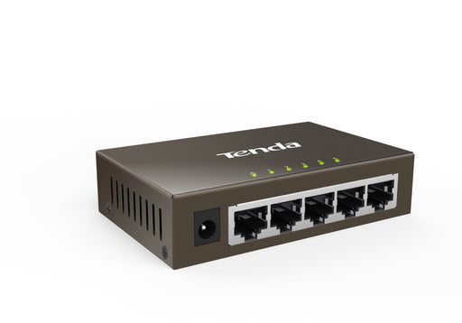 EAN 6932849436839 - Tenda TEG1005D switch No administrado Gigabit Ethernet (10/100/1000) Gris imagen 2