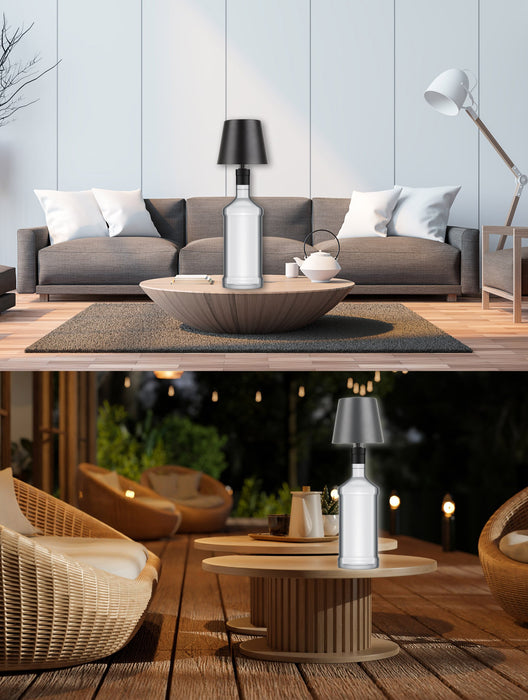 EAN 4030152032303 - AddLiving Bottle Light lámpara de mesa SMD LED Negro imagen 4