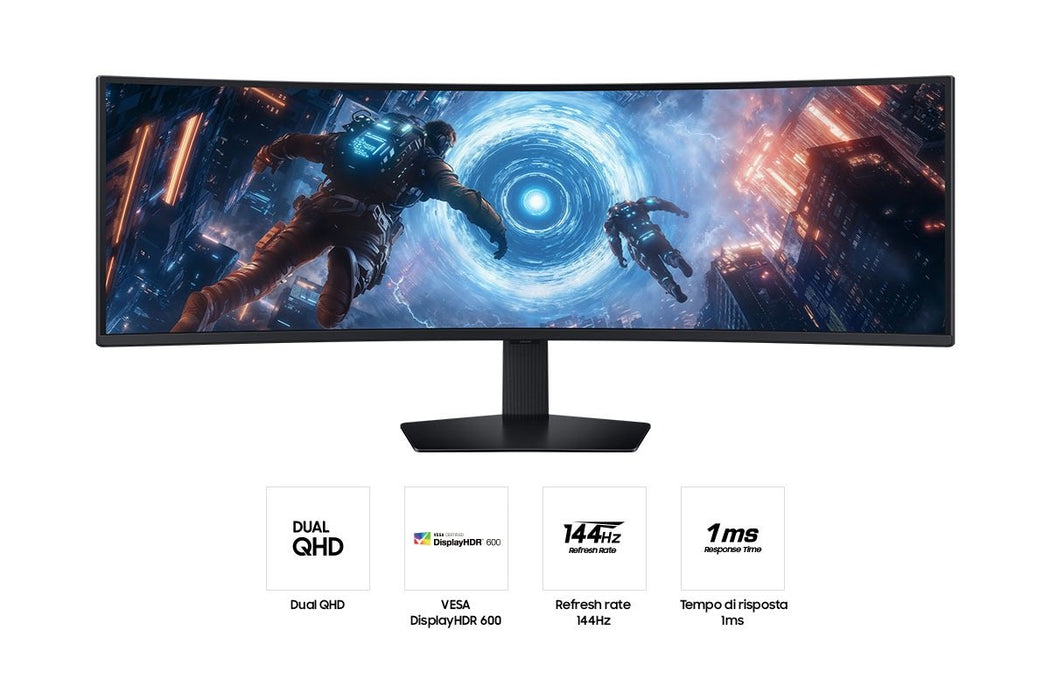 EAN 8806095977362 - Samsung S49FG912EU pantalla para PC 124,5 cm (49") 5120 x 1440 Pixeles Dual QHD LCD Negro imagen 4
