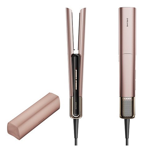 EAN 6979181920855 - Dreame Aero Straight Pro Plancha de pelo Airflow Oro rosado 1500 W 2,8 m imagen 1
