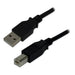 EAN 3700224735326 - MCL 5m USB A/USB B cable USB USB 2.0 0,48 Gbit/s Negro imagen 1