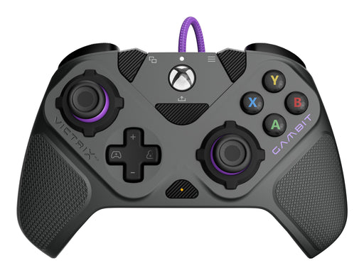 EAN 0708056072711 - PDP 049-006-GY mando y volante Negro, Gris, Violeta USB Gamepad Analógico/Digital PC, Xbox One, Xbox Seri imagen 1