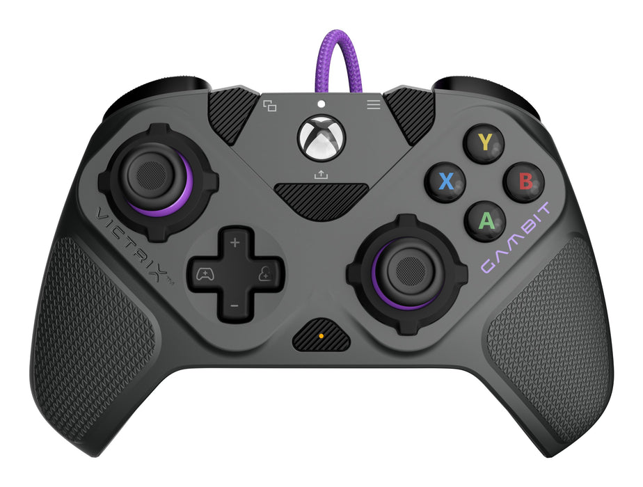EAN 0708056072711 - PDP 049-006-GY mando y volante Negro, Gris, Violeta USB Gamepad Analógico/Digital PC, Xbox One, Xbox Seri imagen 1
