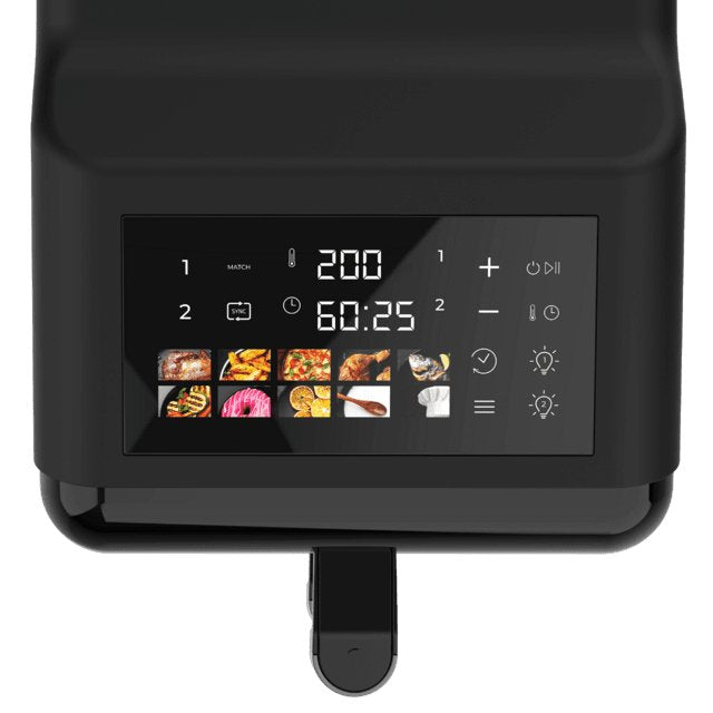 EAN 8447420002719 - Cecotec Cecofry DuoLevel 12000 Window Doble 12 L Independiente 2900 W Freidora de aire caliente Negro imagen 2
