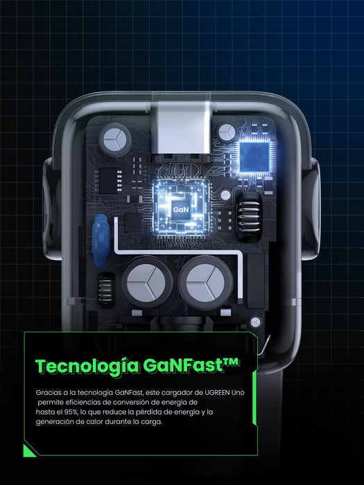 EAN 6941876236688 - Ugreen Nexode RG 65W 3-Port GaN Ordenador portátil, Teléfono móvil, Portátil, Batería portátil, Teléfono  imagen 14