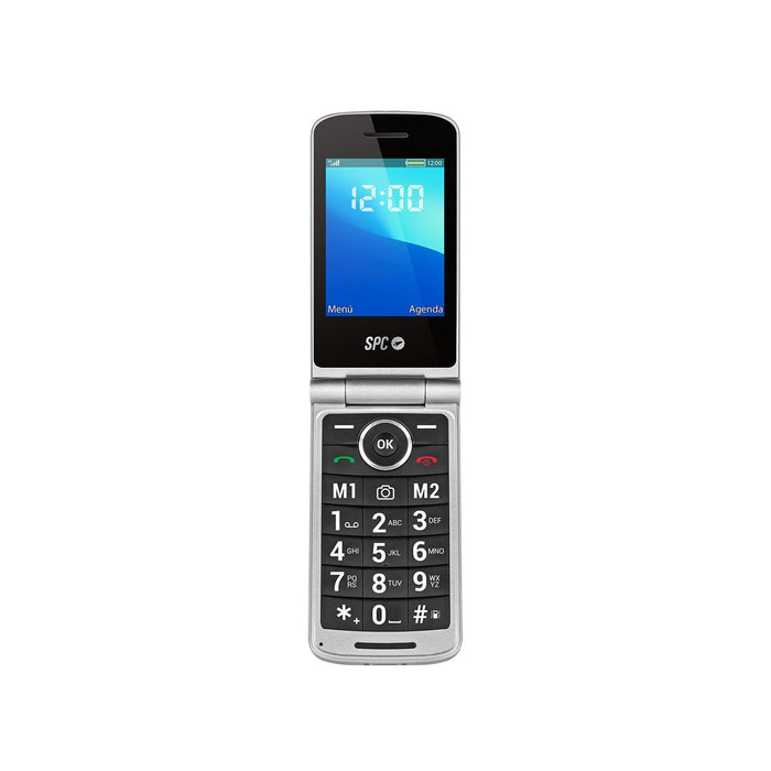 EAN 8436609912390 - SPC Prince 4G 7,11 cm (2.8") 130 g Negro, Plata Teléfono para personas mayores imagen 1