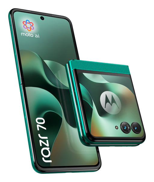 EAN 0840493609850 - Motorola razr 70 17,5 cm (6.9") SIM doble Android 16.0 5G USB Tipo C 8 GB 256 GB 4800 mAh Verde oscuro imagen 1