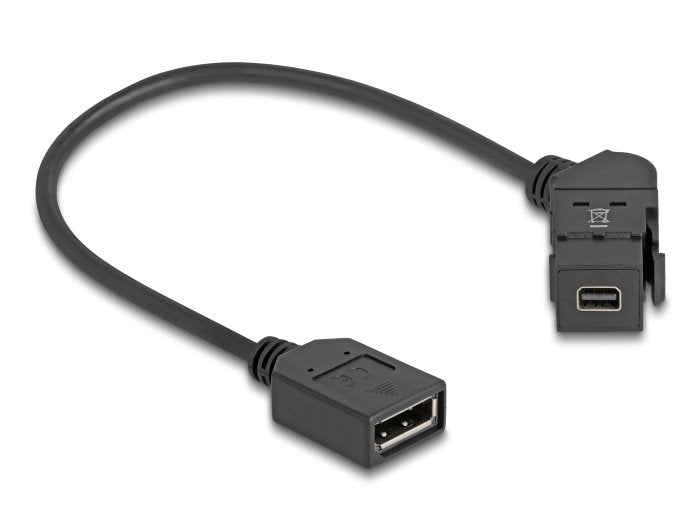 EAN 4043619671557 - DeLOCK 67155 cambiador de género para cable Mini DisplayPort DisplayPort Negro imagen 2