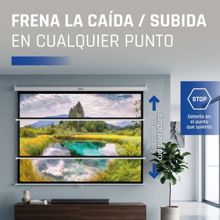 EAN 8435364308479 - iggual PSIMS180 pantalla de proyección 2,54 m (100") 1:1 imagen 8
