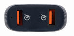 EAN 8716309119412 - Gembird TA-U2QC3-CAR-01 cargador de dispositivo móvil Universal Negro Encendedor de cigarrillos Auto imagen 2