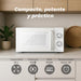 EAN 8426156018966 - Grunkel MWG-20MG microondas Blanco Microondas con grill Encimera 20 L 700 W imagen 3