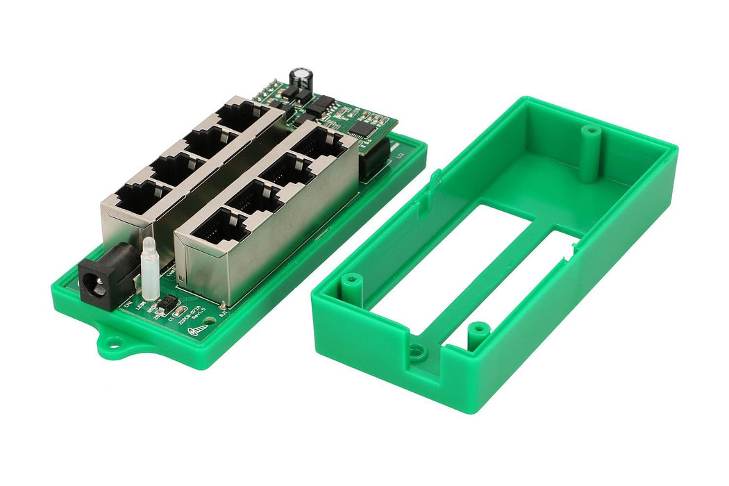 EAN 5903148912554 - Extralink ACTIVE POE INJECTOR 4 PORT GIGABIT 802.3AT/AF MODE A - 1 Gbps - 4-Port Gigabit Ethernet 48 V imagen 10
