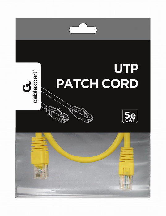 EAN 8716309038553 - Gembird PP12-0.5M/Y cable de red Amarillo 0,5 m Cat5e imagen 4
