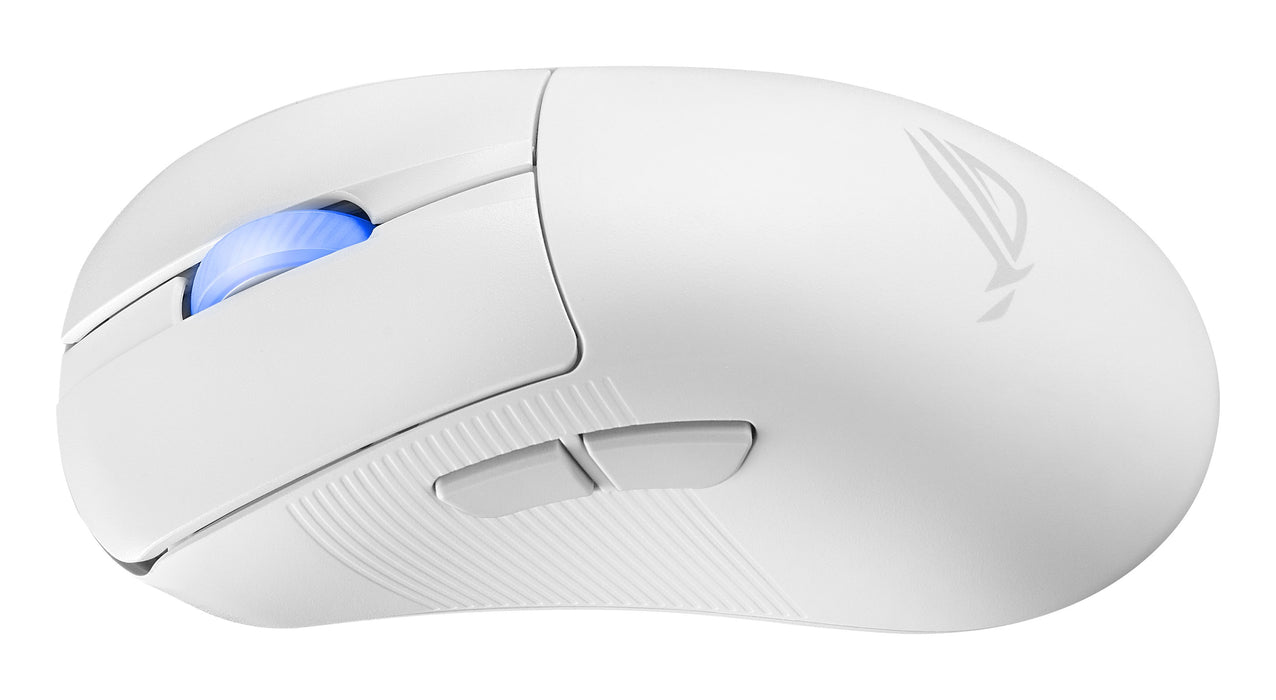EAN 4711387394618 - ASUS ROG Keris II Ace Wireless AimPoint White ratón Juego mano derecha RF Wireless + Bluetooth + USB Type imagen 4