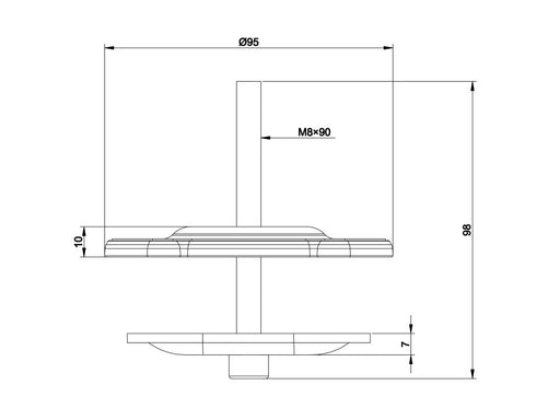 EAN 7350073735884 - Multibrackets 5884 accesorio para soporte de monitor imagen 2