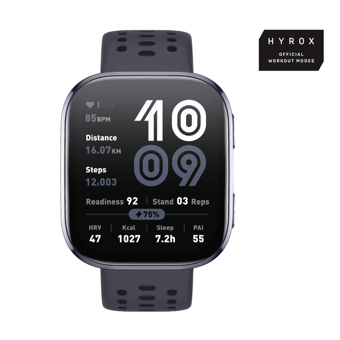 EAN 6970100377842 - Amazfit Bip 6 Black 5 cm (1.97") AMOLED Digital 390 x 450 Pixeles Pantalla táctil Negro GPS (satélite) imagen 1