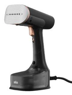 EAN 8021098003942 - Braun QuickStyle 7 Plancha a vapor Suela de cerámica 1600 W Negro, Cobre imagen 1