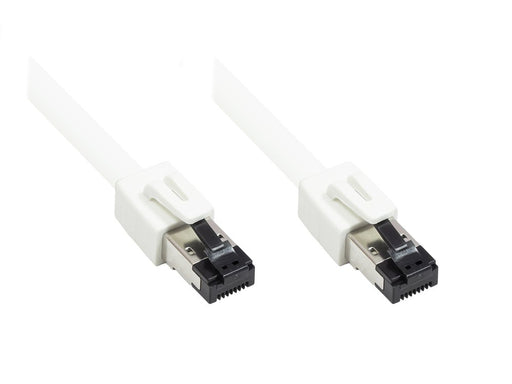 EAN 4014619858460 - Alcasa 8080-005W cable de red Blanco 0,5 m Cat8.1 S/FTP (S-STP) imagen 1