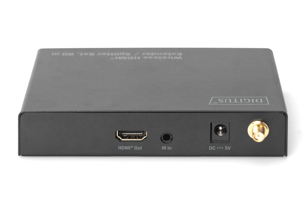 EAN 4016032460664 - Digitus DS-55315 extensor audio/video Receptor AV Negro imagen 3