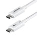 EAN 65030920629 - StarTech.com TBLT5MM80CM240WWH cable Thunderbolt 0,8 m 120 Gbit/s imagen 1