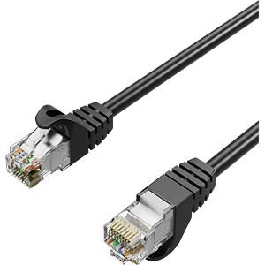EAN 4250696665205 - Flexline FLX FL31-39025 cable de red Negro 1 m Cat7 S/FTP (S-STP) imagen 1