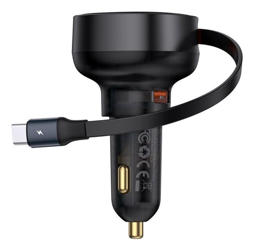 EAN 6932172635817 - Baseus C00057800111-00 cargador de dispositivo móvil Universal Negro Encendedor de cigarrillos Carga rápi imagen 1
