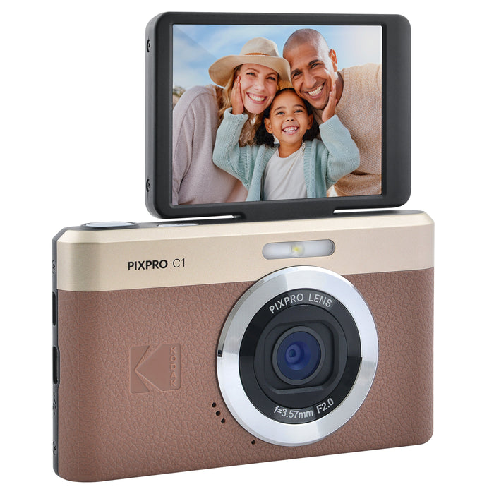 EAN 819900014396 - Kodak PIXPRO C1BN 1/3" Cámara compacta 13 MP CMOS 4160 x 3120 Pixeles Marrón imagen 9