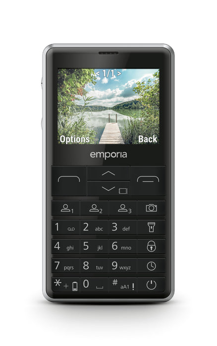 EAN 9005613167608 - Emporia emporiaPRIME-LTE 5,87 cm (2.31") 107 g Negro Teléfono para personas mayores imagen 8