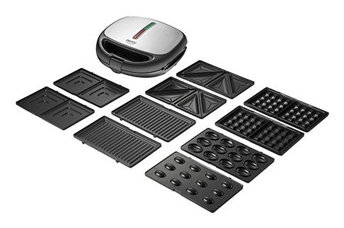 EAN 5902934834414 - Camry Premium CR 3042 sandwichera 800 W Acero inoxidable, Negro imagen 7