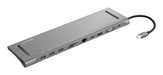 EAN 5705730136313 - Sandberg 136-31 base para portátil y replicador de puertos Alámbrico USB 3.2 Gen 1 (3.1 Gen 1) Type-C Alu imagen 1