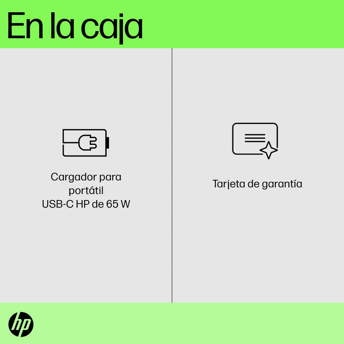 EAN 0196548308255 - HP USB-C 65W Laptop Charger adaptador e inversor de corriente Interior Negro imagen 4