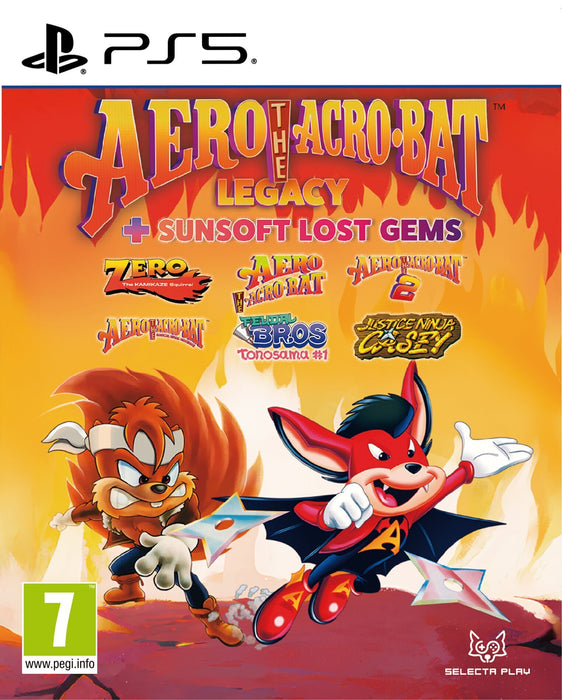 EAN 8424365728270 - Selecta Play Aero The Acro-Bat Legacy + Sunsoft Lost Gems imagen 2