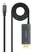 EAN 8433281017399 - Nanocable 10.15.5012 adaptador de cable de vídeo 1,8 m USB Tipo C DisplayPort + USB Type-C Negro imagen 1