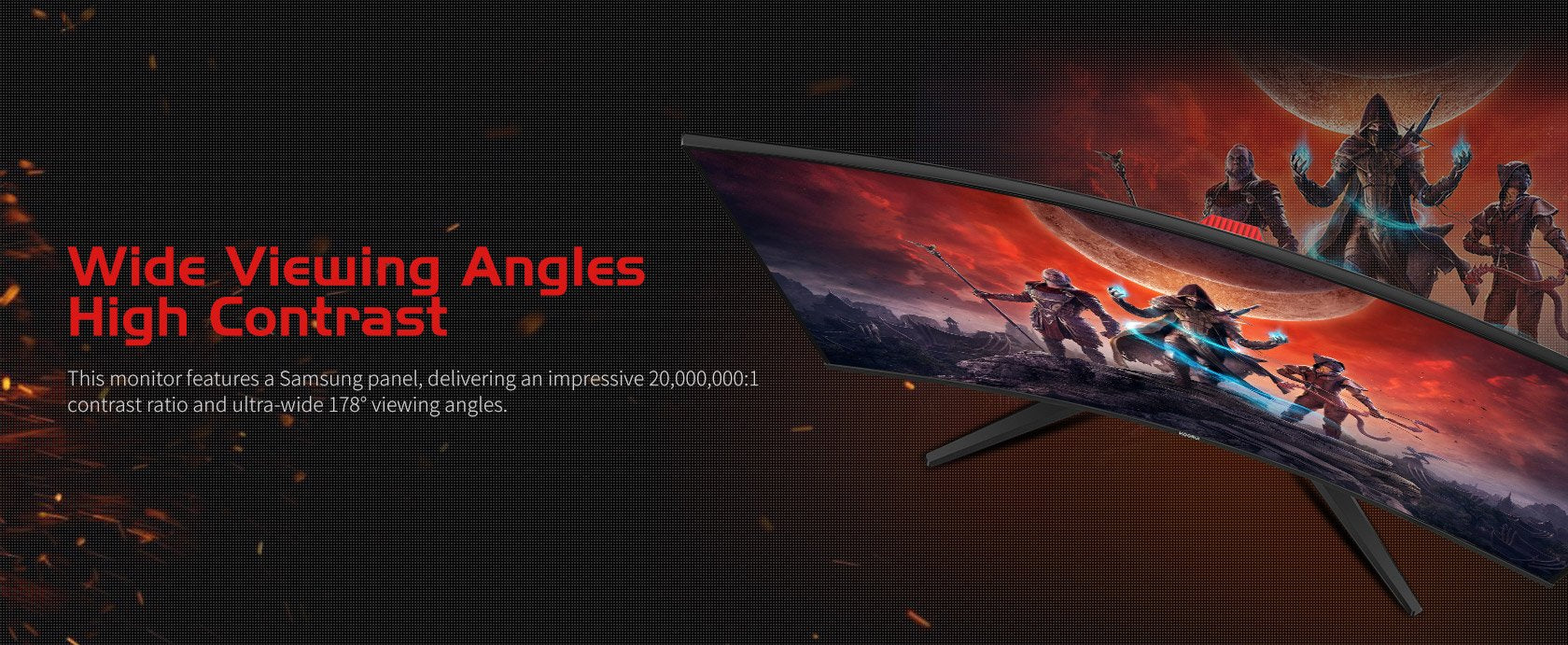 EAN 6940017322501 - Koorui G3221SC pantalla para PC 80 cm (31.5") 2560 x 1440 Pixeles Quad HD Negro imagen 15