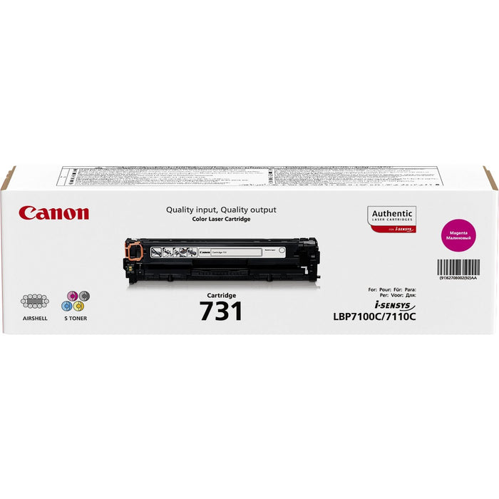 EAN 4960999904702 - Canon 731 cartucho de tóner 1 pieza(s) Original Magenta imagen 2