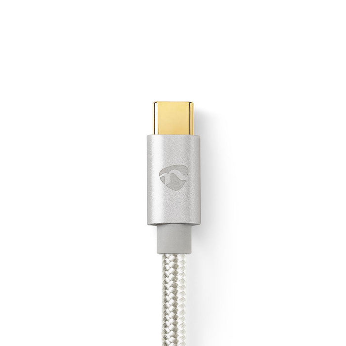 EAN 5412810262830 - Nedis CCTB64700AL10 cable USB USB 3.2 Gen 1 (3.1 Gen 1) 1 m USB C 5 Gbit/s Aluminio imagen 4