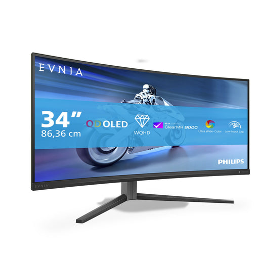 EAN 8712581806262 - Philips Evnia 34M2C6500/00 pantalla para PC 86,4 cm (34") 3440 x 1440 Pixeles Wide Quad HD QD-OLED Gris imagen 2