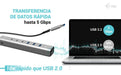 EAN 8595611707988 - i-tec CAHUBMETAL6LANPD hub de interfaz USB 3.2 Gen 1 (3.1 Gen 1) Type-A + Type-C 5000 Mbit/s Plata imagen 11