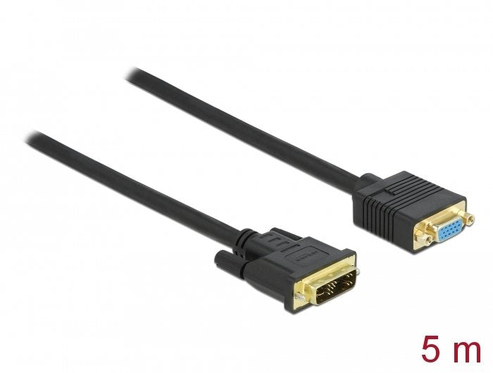 EAN 4043619867554 - DeLOCK 86755 adaptador de cable de vídeo VGA (D-Sub) Negro imagen 2