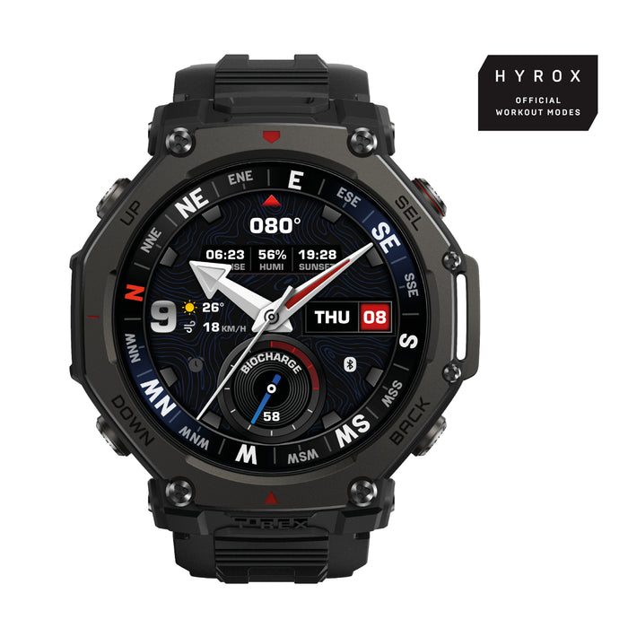 EAN 6972596109280 - Amazfit T-Rex 3 Pro 3,81 cm (1.5") AMOLED 48 mm Digital 480 x 480 Pixeles Pantalla táctil Negro Wifi GPS  imagen 1