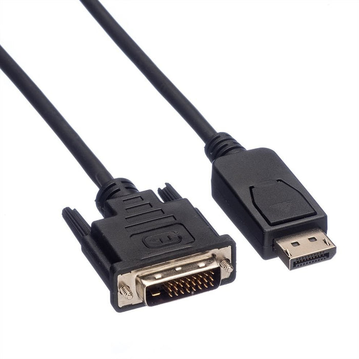 EAN 7611990129720 - VALUE 11.99.5614 adaptador de cable de vídeo 1 m DisplayPort DVI-D Negro imagen 2