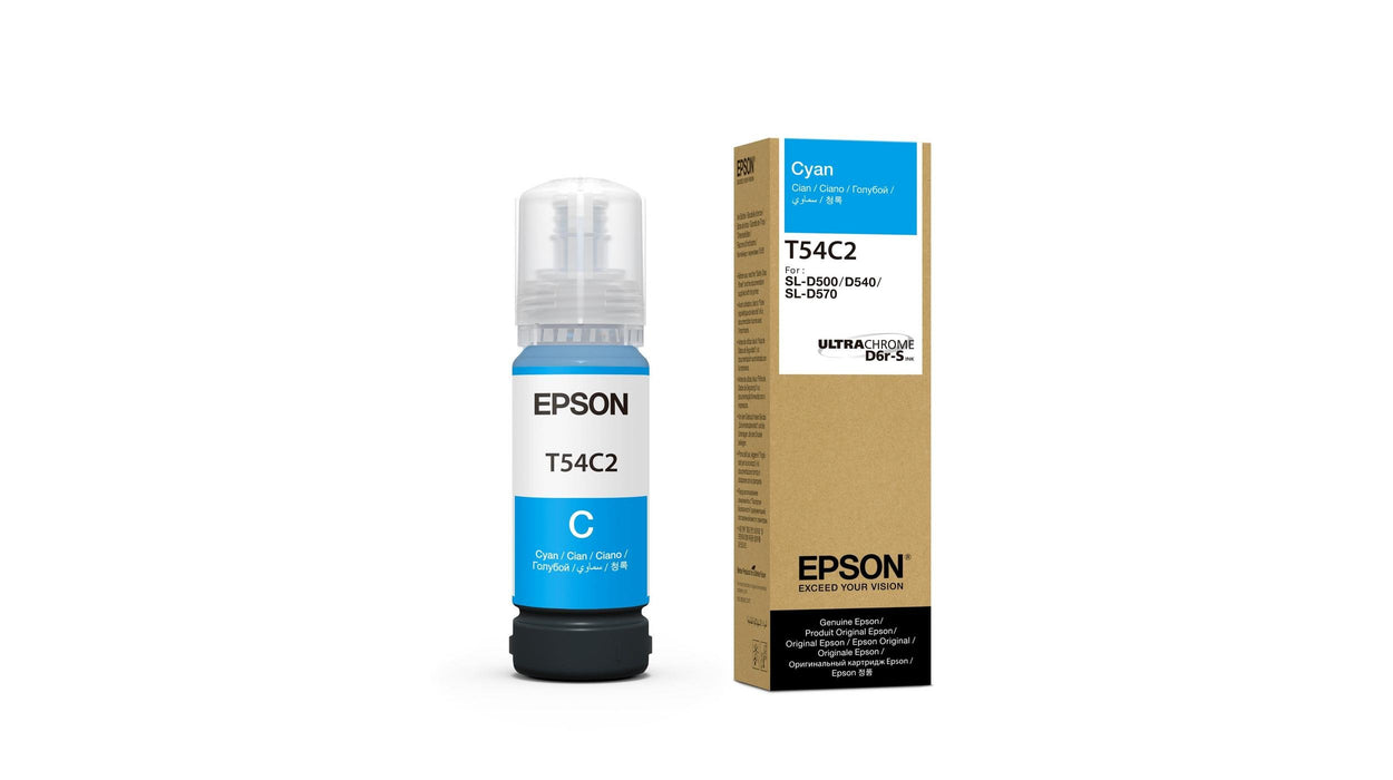 EAN 0010343969827 - Epson C13T54C220 cartucho de tinta 1 pieza(s) Compatible Cian imagen 1